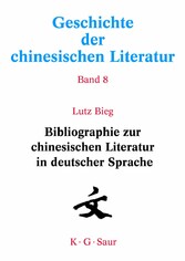 Bibliographie zur chinesischen Literatur in deutscher Sprache