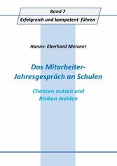 Das Mitarbeiter- Jahresgespräch an Schulen