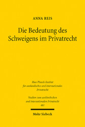 Die Bedeutung des Schweigens im Privatrecht