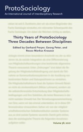 Thirty Years of ProtoSociology - Three Decades Between Disciplines