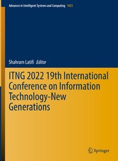 ITNG 2022 19th International Conference on Information Technology-New Generations