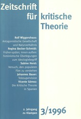 Zeitschrift für kritische Theorie / Zeitschrift für kritische Theorie, Heft 3