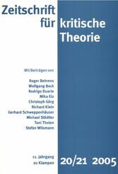 Zeitschrift für kritische Theorie / Zeitschrift für kritische Theorie, Heft 20/21