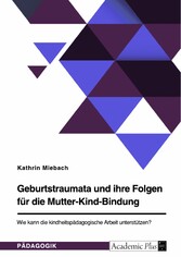 Geburtstraumata und ihre Folgen für die Mutter-Kind-Bindung. Wie kann die kindheitspädagogische Arbeit unterstützen?