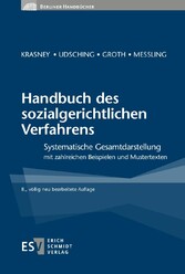 Handbuch des sozialgerichtlichen Verfahrens