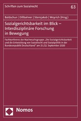 Sozialgerichtsbarkeit im Blick - Interdisziplinäre Forschung in Bewegung