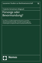 Fürsorge oder Bevormundung?