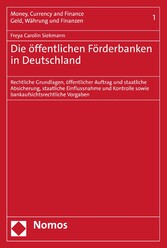 Die öffentlichen Förderbanken in Deutschland