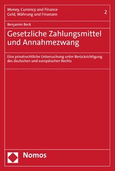 Gesetzliche Zahlungsmittel und Annahmezwang