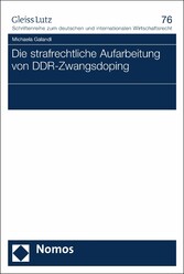 Die strafrechtliche Aufarbeitung von DDR-Zwangsdoping