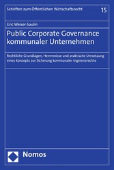 Public Corporate Governance kommunaler Unternehmen