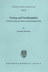 Vertrag und Unwirksamkeit