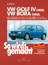 VW Golf IV Diesel 9/97-9/03, Bora Diesel 9/98-5/05