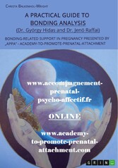 A Practical Guide to Bonding Analysis. Bonding-Related Support in Pregnancy Presented by 'APPA' (Academy-To-Promote-Prenatal-Attachment)