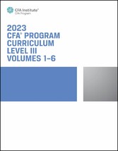 2023 CFA Program Curriculum Level III Box Set