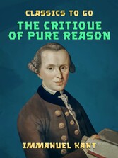 The Critique of Pure Reason