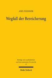 Wegfall der Bereicherung