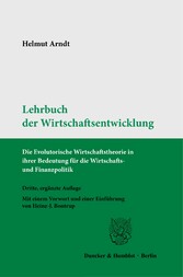 Lehrbuch der Wirtschaftsentwicklung.