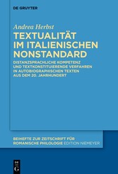 Textualität im italienischen Nonstandard