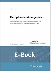 Compliance und Integrity Management (E-Book)