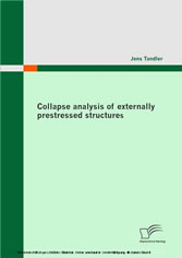 Collapse analysis of externally prestressed structures