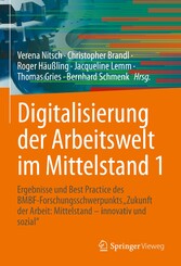 Digitalisierung der Arbeitswelt im Mittelstand 1