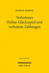 Verbotenes Online-Glücksspiel und verbotene Zahlungen