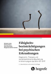 Fähigkeitsbeeinträchtigungen bei psychischen Erkrankungen