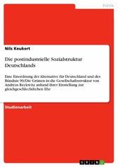 Die postindustrielle Sozialstruktur Deutschlands