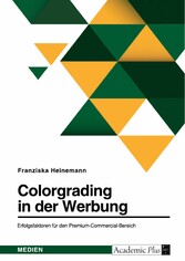 Colorgrading in der Werbung. Erfolgsfaktoren für den Premium-Commercial-Bereich