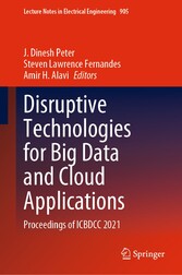 Disruptive Technologies for Big Data and Cloud Applications