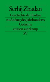 Geschichte der Kultur zu Anfang des Jahrhunderts