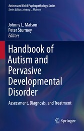 Handbook of Autism and Pervasive Developmental Disorder