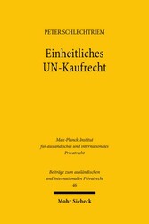 Einheitliches UN-Kaufrecht