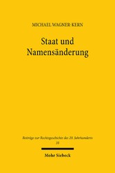 Staat und Namensänderung