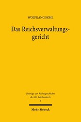 Das Reichsverwaltungsgericht