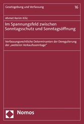 Im Spannungsfeld zwischen Sonntagsschutz und Sonntagsöffnung