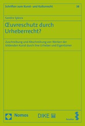 ?uvreschutz durch Urheberrecht?