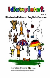 Illustrated idioms English German