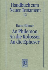 An Philemon. An die Kolosser. An die Epheser