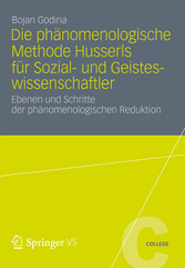 Die Phänomenologische Methode Husserls für Sozial- und Geisteswissenschaftler