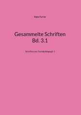 Gesammelte Schriften Bd. 3.1