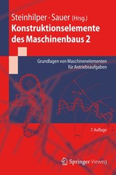 Konstruktionselemente des Maschinenbaus 2