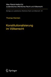 Konstitutionalisierung im Völkerrecht