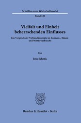 Vielfalt und Einheit beherrschenden Einflusses.