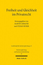 Freiheit und Gleichheit im Privatrecht