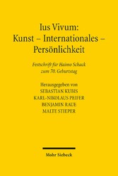 Ius Vivum: Kunst - Internationales - Persönlichkeit