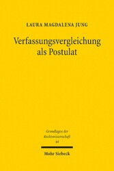 Verfassungsvergleichung als Postulat