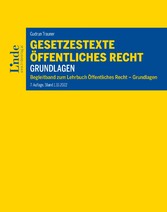 Gesetzestexte Öffentliches Recht - Grundlagen