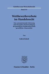 Wettbewerbsverbote im Handelsrecht.